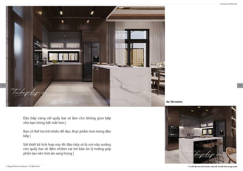 Ấn tượng 20 mẫu thiết kế nội thất phòng bếp chung cư, nhà phố, biệt thự tạo hứng thú vào bếp cho người nội trợ