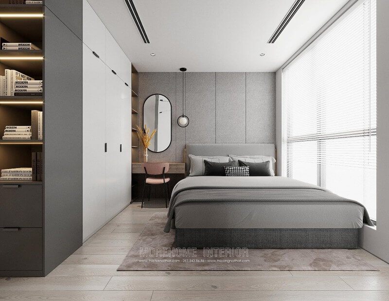 Tuyển chọn 22 mẫu phòng ngủ ấn tượng cho Thiết kế căn hộ Vinhomes ocean park 